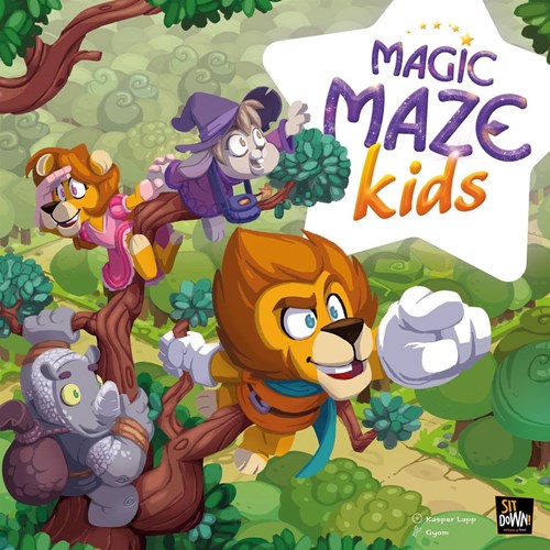 SDGSIT009G Magic Maze Board Game: Kids Edition published by Sit Down Games