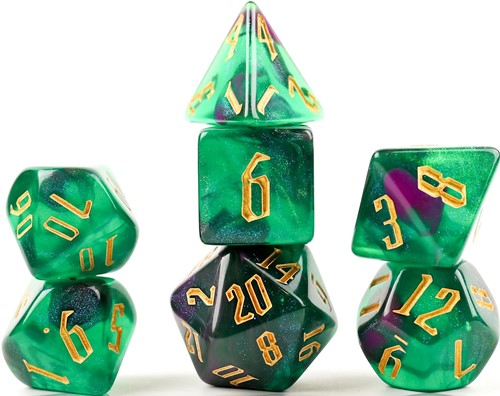 SDZ001304 Skybox Nebula Polyhedral Dice Set published by Sirius Dice