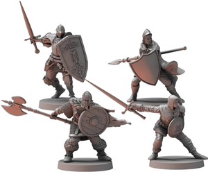 2!SFDSRPG005 Dark Souls RPG: Unkindled Heroes Miniatures Pack 1 published by Steamforged Games