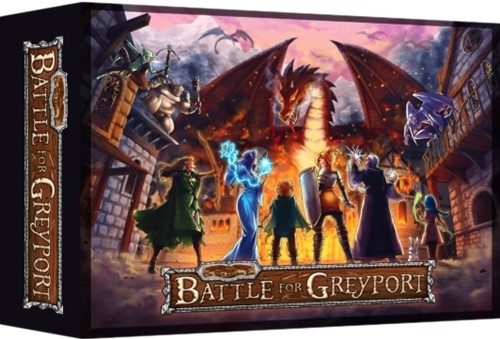 SFG023 Battle For Greyport Deck Building Game published by Slugfest Games