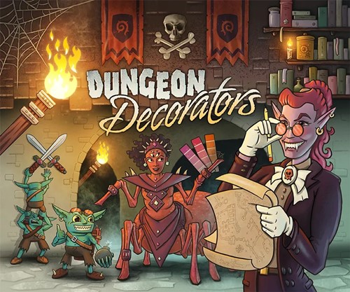 SFG038 Dungeon Decorators Board Game published by Slugfest Games