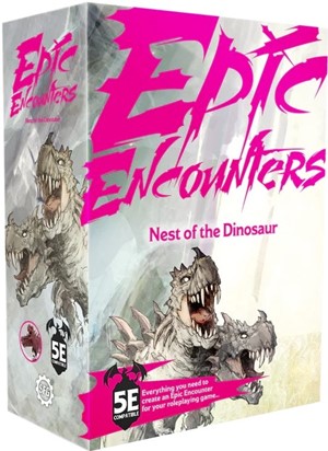 SFGEE018 Dungeons And Dragons RPG: Epic Encounters: Nest Of The Dinosaur published by Steamforged Games