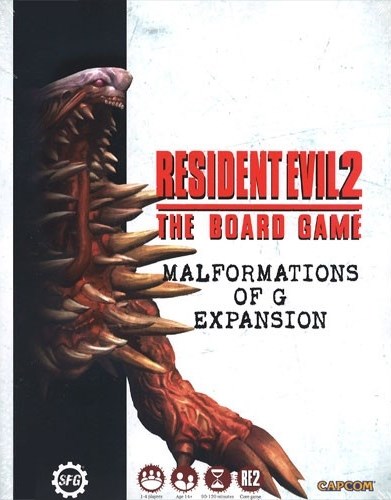 SFRE2004 Resident Evil 2 Board Game: Malformations Of G Expansion 1 published by Steamforged Games