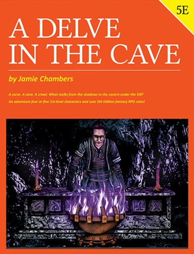 SGL1005 Dungeons And Dragons RPG: A Delve In The Cave published by Signal Fire Studios