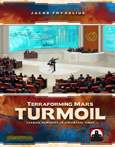 SHG7204 Terraforming Mars Board Game: Turmoil Expansion published by Stronghold Games