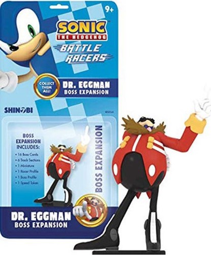 SHISBI440402 Sonic The Hedgehog: Battle Racers Board Game: Dr Eggman Boss Expansion published by Shinobi 7 Games