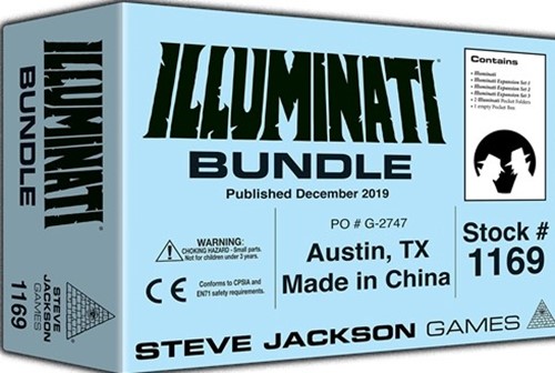 Steve Jackson Illuminati Bundle ADD'L ITEM SHIP FREE 