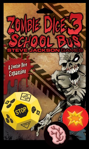 Zombie 3 Dice Game: School Bus