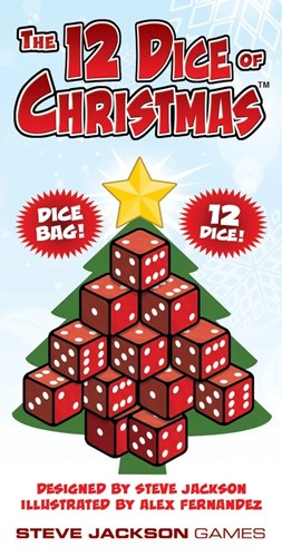 SJ131351 The 12 Dice Of Christmas Board Game published by Steve Jackson Games