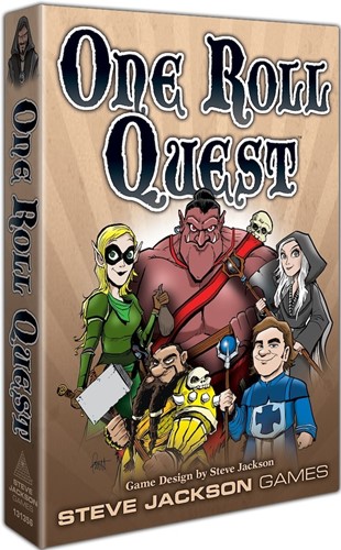 SJ131356 One Roll Quest Dice Game: 2nd Edition published by Steve Jackson Games