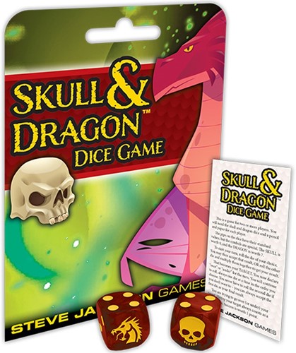 SJ131358 Skull And Dragon Dice Game published by Steve Jackson Games