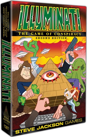 SJ1387 Illuminati Card Game: 2nd Edition published by Steve Jackson Games