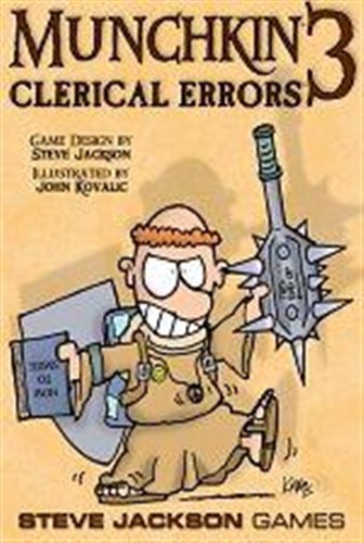 Munchkin Card Game 3: Clerical Errors (Colour Edition)