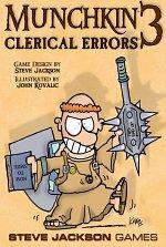 SJ1416 Munchkin Card Game 3: Clerical Errors (Colour Edition) published by Steve Jackson Games