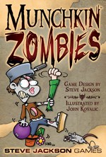 SJ1481 Munchkin Zombies Card Game published by Steve Jackson Games
