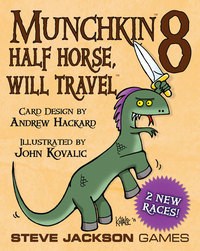 SJ1485 Munchkin Card Game 8: Half Horse Will Travel published by Steve Jackson Games