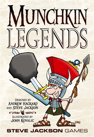 SJ1490 Munchkin Legends Card Game published by Steve Jackson Games