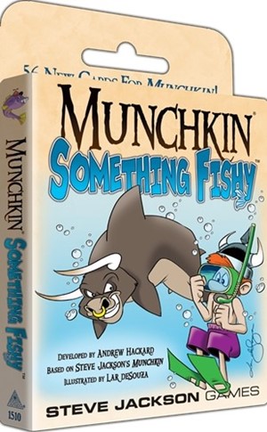 SJ1510 Munchkin Card Game: Something Fishy Expansion published by Steve Jackson Games