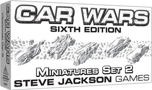SJ2421 Car Wars Sixth Edition: Miniatures Set 2 published by Steve Jackson Games