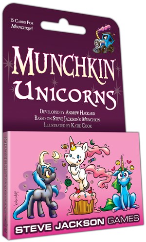 SJ4202 Munchkin Card Game: Unicorns Expansion published by Steve Jackson Games
