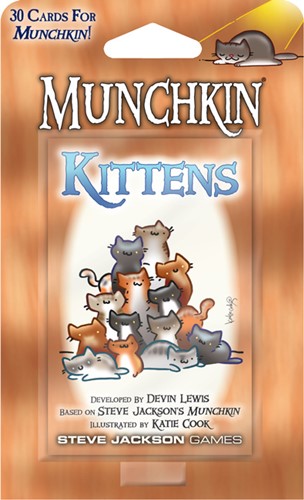 SJ4215 Munchkin Card Game: Kittens Expansion Pack published by Steve Jackson Games