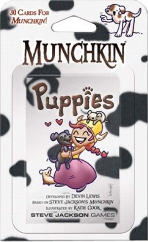 SJ4216 Munchkin Card Game: Puppies Expansion Pack published by Steve Jackson Games