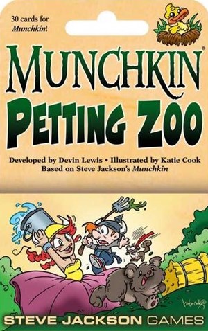 SJ4238 Munchkin Card Game: Petting Zoo Expansion published by Steve Jackson Games