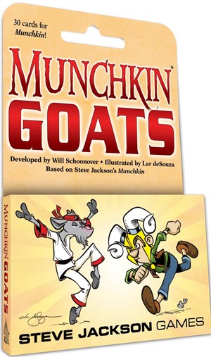 SJ4274 Munchkin Card Game: Goats Expansion published by Steve Jackson Games
