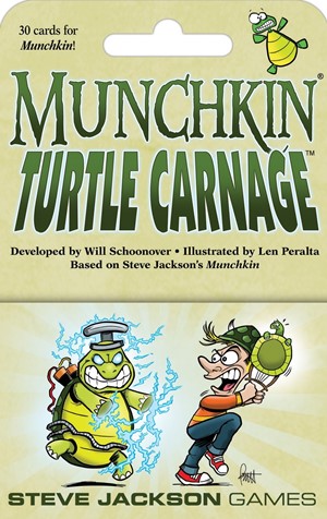 2!SJ4275 Munchkin Card Game: Turtle Carnage Expansion published by Steve Jackson Games