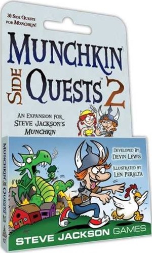 2!SJ4277 Munchkin Card Game: Side Quests 2 Expansion published by Steve Jackson Games