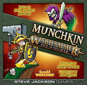 SJ4484 Munchkin Card Game: Warhammer Age Of Sigmar published by Steve Jackson Games