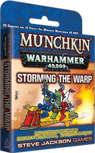 Munchkin Card Game: Warhammer 40,000 Storming The Warp Expansion