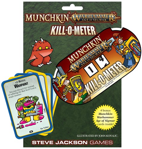 Munchkin Card Game: Warhammer Age Of Sigmar Kill-O-Meter