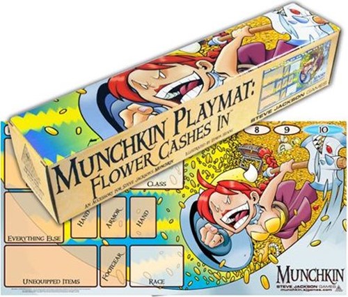 SJ5597 Munchkin: Flower Cashes In Playmat published by Steve Jackson Games