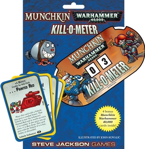 SJ5647 Munchkin Card Game: Warhammer 40,000 Kill-o-Meter published by Steve Jackson Games