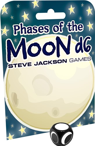 SJ590001 Phases Of The Moon D6 Dice Set published by Steve Jackson Games
