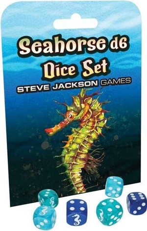 2!SJ590008 Seahorse D6 Dice Set published by Steve Jackson Games
