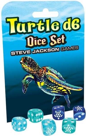 2!SJ5997 Turtle D6 Dice Set published by Steve Jackson Games