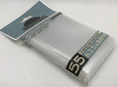 55 x Premium Standard Card Game Sleeves (63.5mm x 88mm)