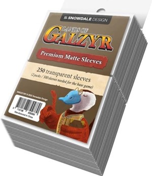2!SNOSWG221501 Lands Of Galzyr Board Game: 250 Sleeve Pack published by Snowdale Design