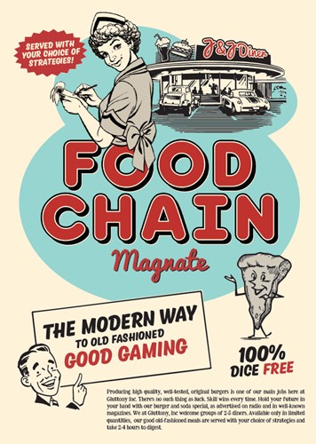 SPLFOOD Food Chain Magnate Board Game published by Splotter