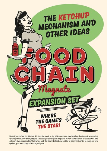 SPLKETCHUP Food Chain Magnate Board Game: The Ketchup Mechanism And Other Ideas published by Splotter