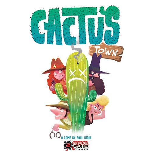 SSG10031 Cactus Town Card Game published by Second Gate Games
