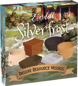 3!STG3205EN Everdell Silverfrost Board Game: Deluxe Resource Vessels published by Starling Games