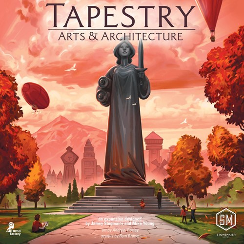 STM152 Tapestry Board Game: Arts And Architecture Expansion published by Stonemaier Games