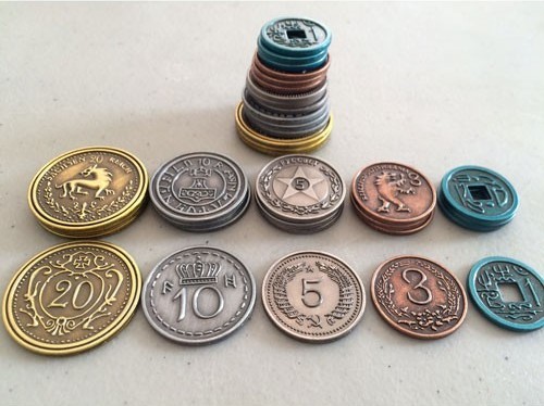 Scythe Board Game: Metal Coins Upgrade Pack