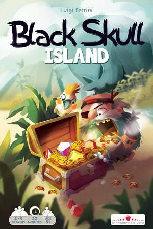 STR007 Black Skull Island Card Game published by Strawberry Studio