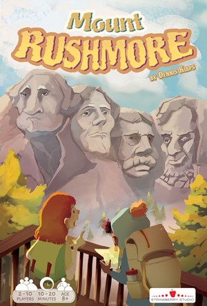 STR009 Mount Rushmore Card Game published by Strawberry Studio
