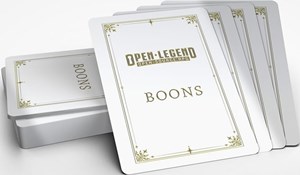 SVS00006 Open Legend RPG: Boon Deck published by Seventh Sphere Entertainment