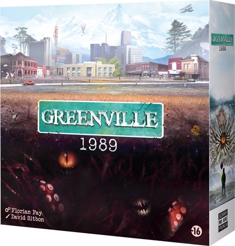 SWFGREENV Greenville 1989 Board Game published by Sorry We Are French